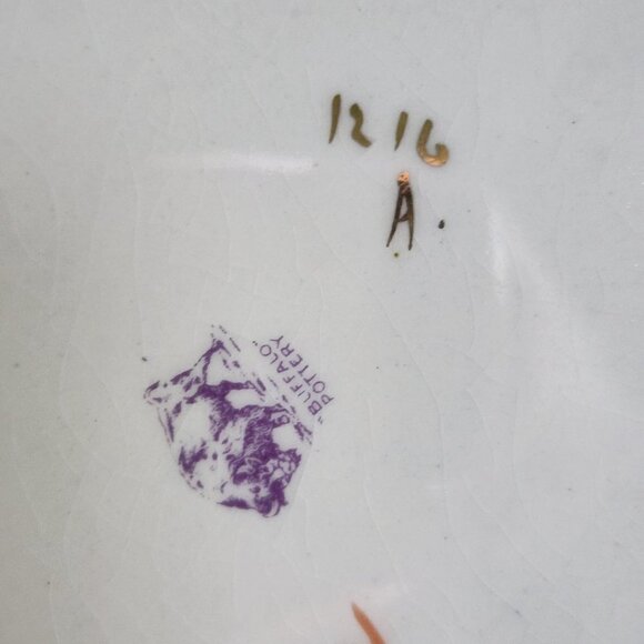 Antique Buffalo Pottery Chocolate Pot - Picture 8 of 8